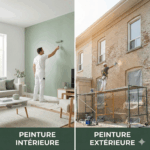 Peinture Intérieure vs Extérieure – Différences et Bonnes Pratiques